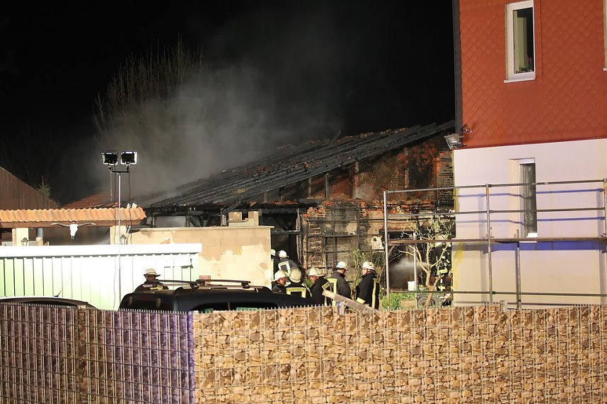 Scheunenbrand in Bollstedt