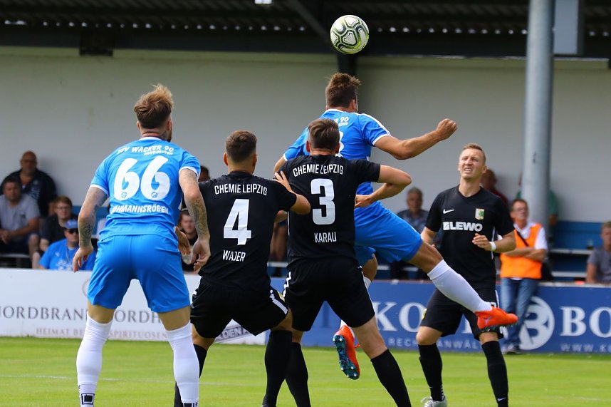 Torloses Unentschieden von Wacker Nordhausen gegen Chemie Leipzig