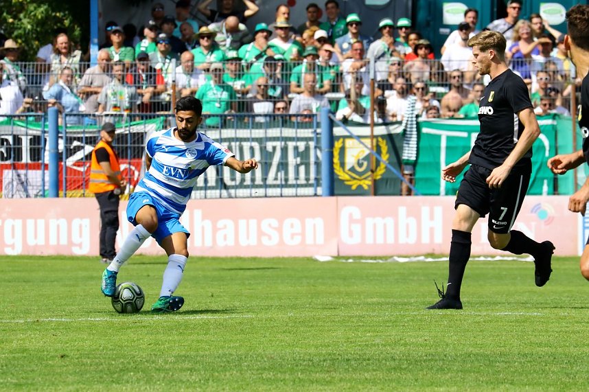Torloses Unentschieden von Wacker Nordhausen gegen Chemie Leipzig