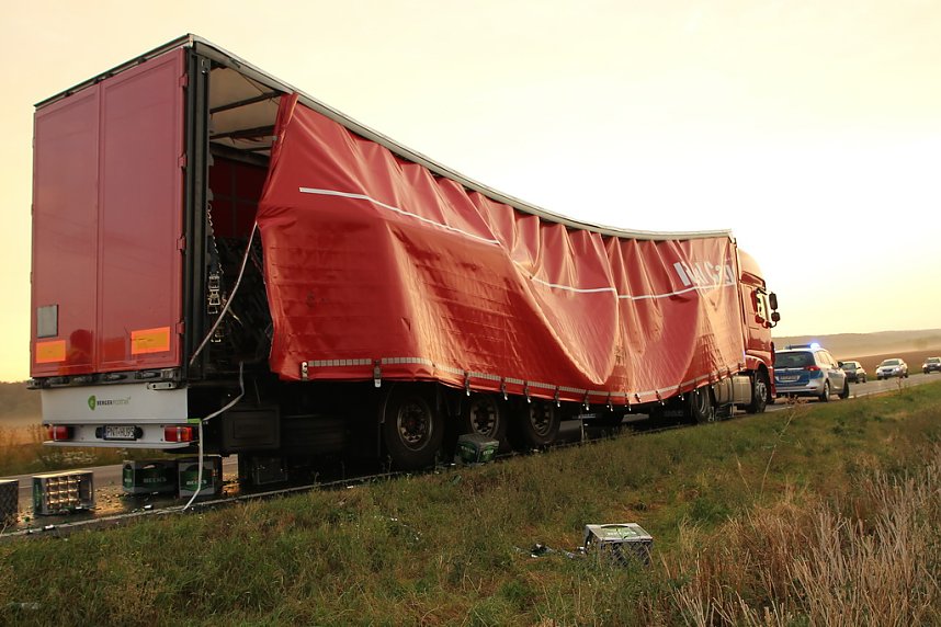 Bierlaster verungl&uuml;ckt