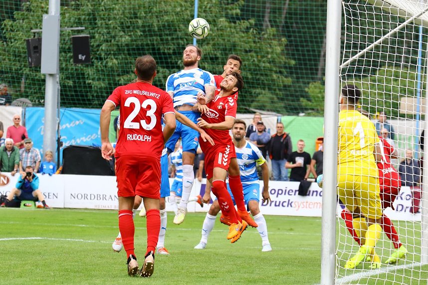 Wacker ringt Meuselwitz im Pokal nieder