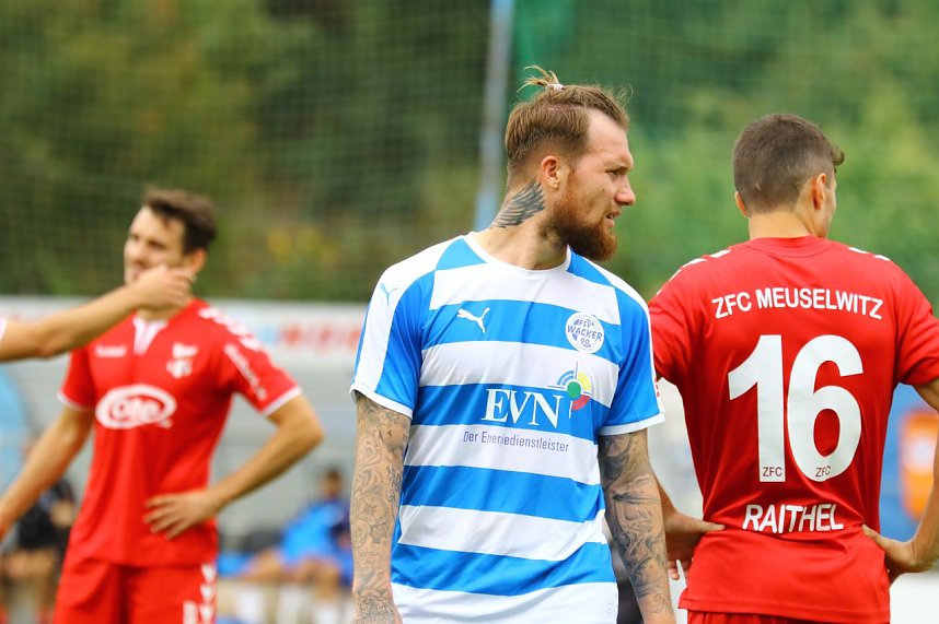 Wacker ringt Meuselwitz im Pokal nieder