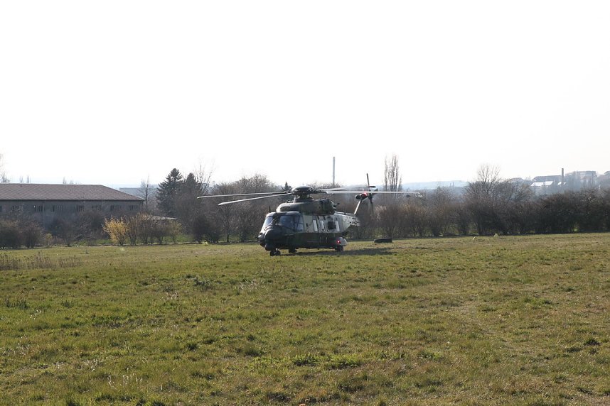 Corona-Patienten eingeflogen