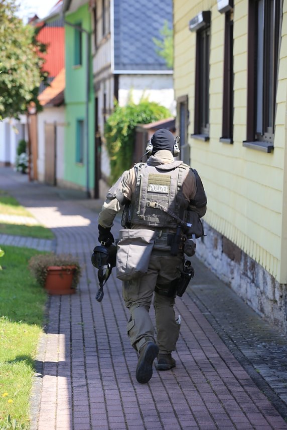 Polizeieinsatz in Kleinkeula