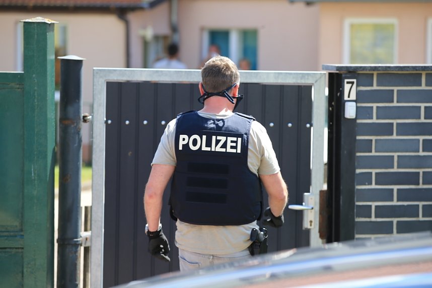 Polizeieinsatz in Kleinkeula