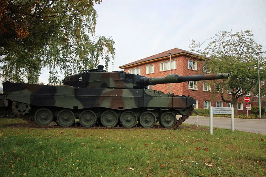 Panzerkompanie in Bad Frankenhausen verabschiedet 