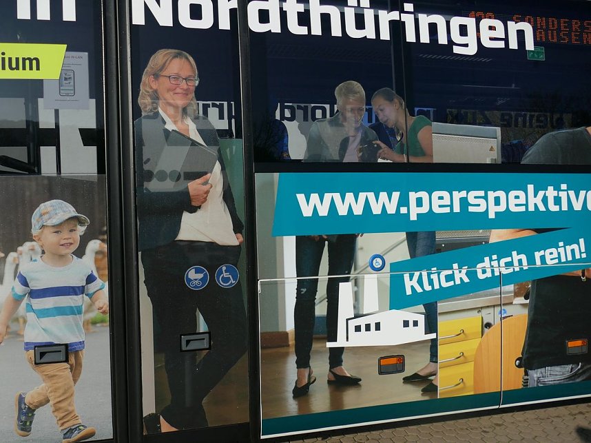 Rollender Botschafter f&uuml;r Nordth&uuml;ringen