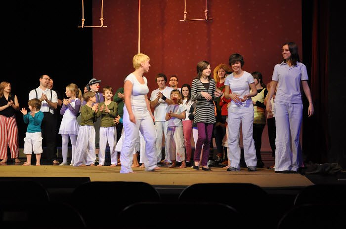 Salto Mortale im Theater