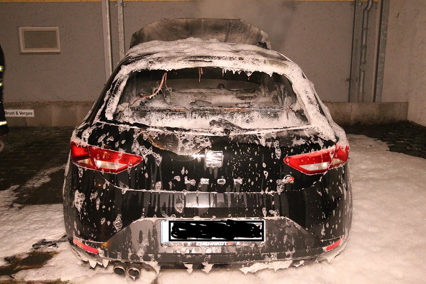 Mutma&szlig;liche Brandanschl&auml;ge gestern nacht in Sonderhausen