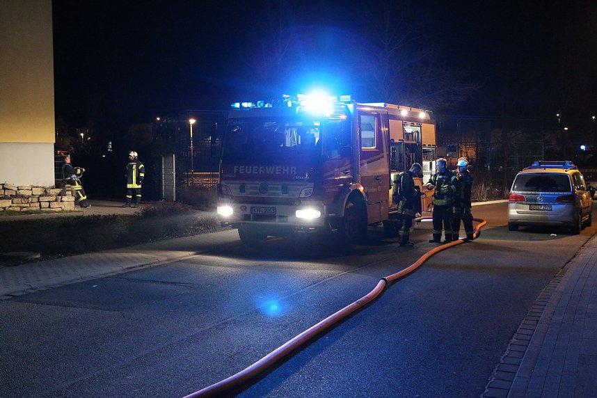 Mutma&szlig;liche Brandanschl&auml;ge gestern nacht in Sonderhausen