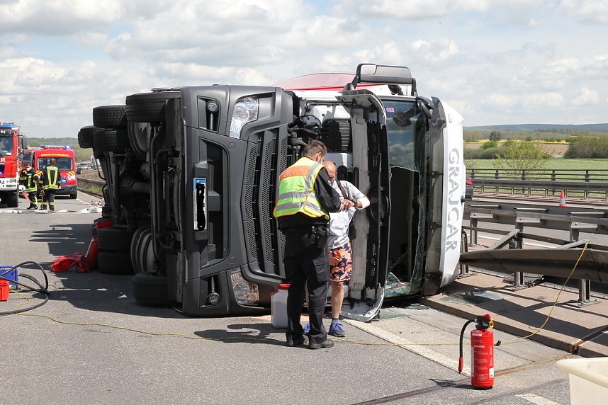 LKW-Unfall