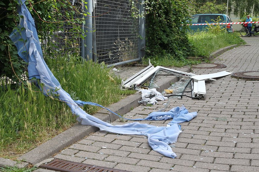 Explosion in Bad Langensalza