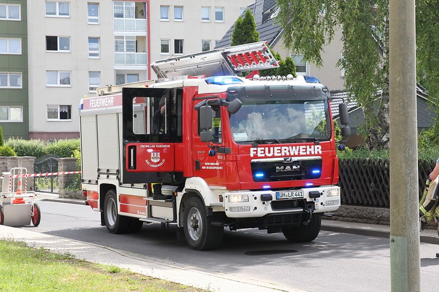 Explosion in Bad Langensalza