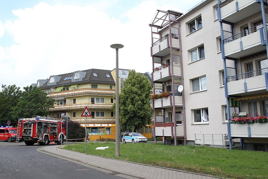 Explosion in Bad Langensalza