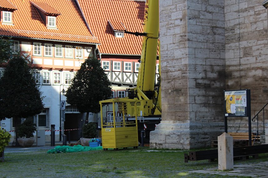 Sicherungsarbeiten an St.Bonifacius