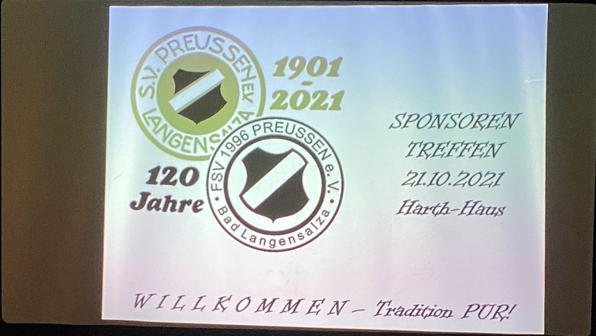 Sponsorenabend des FSV Preu&szlig;en im Hardt-Haus