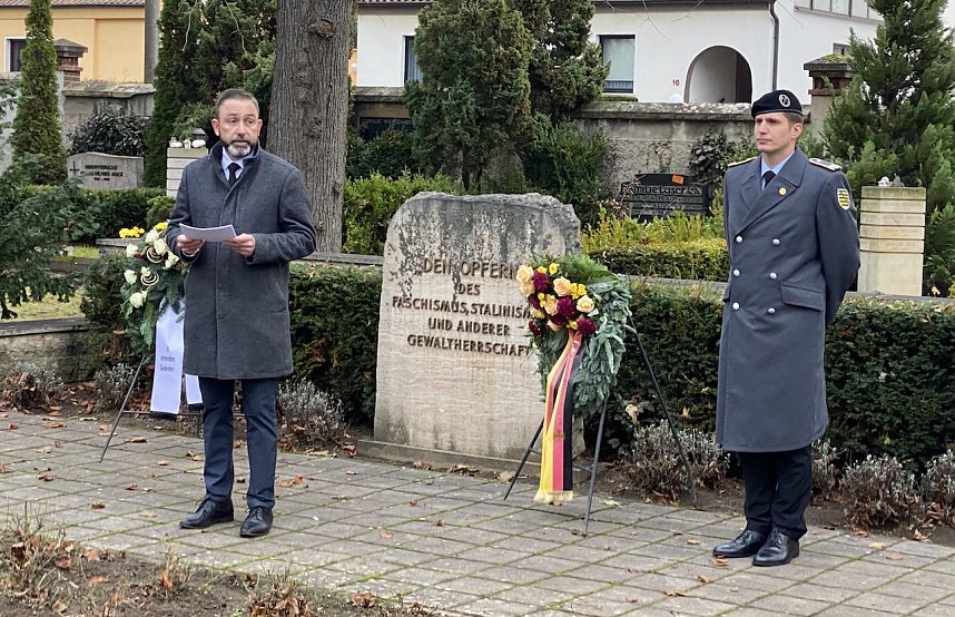 Gedenkfeier am Volkstrauertag in Bad Langensalza