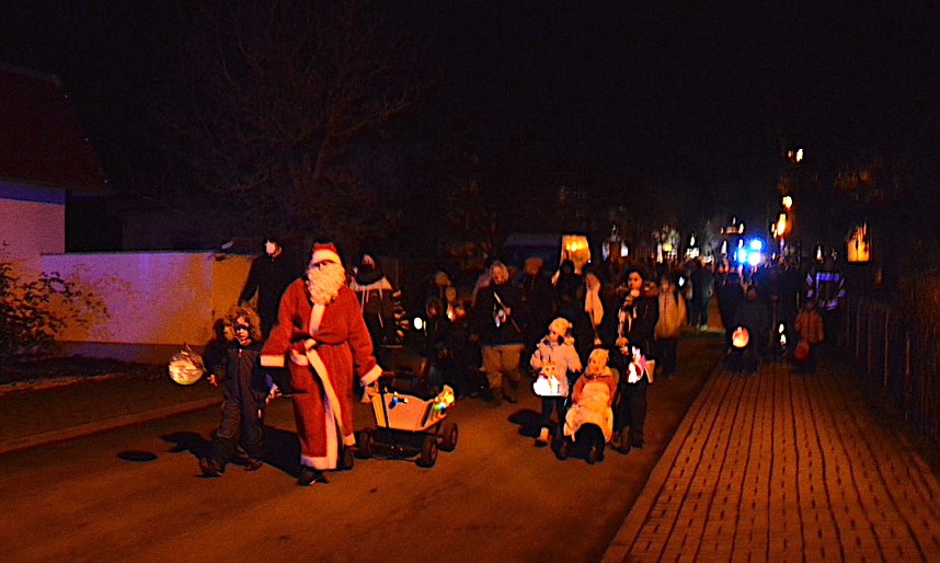 Laternenumzug in Bad Langensalza