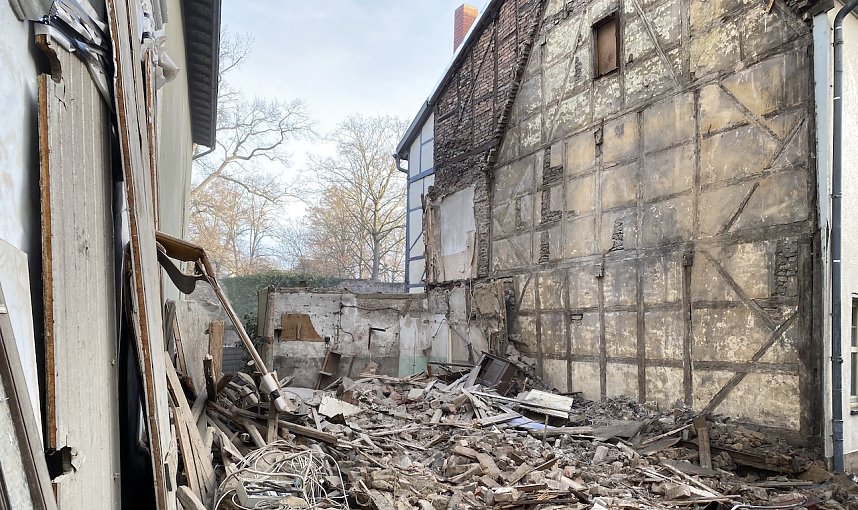 Abriss am T&ouml;pfermarkt
