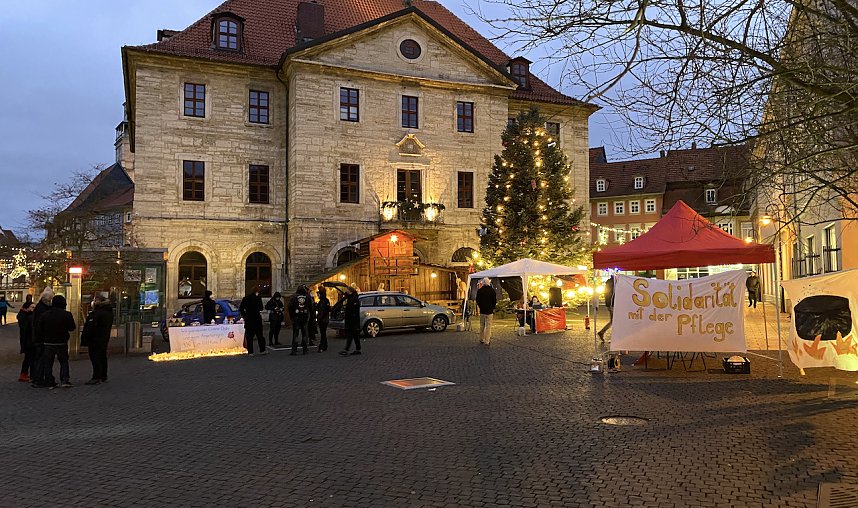 Impressionen vom Demonachmittag am 4. Advent