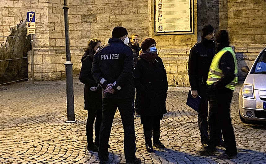 Impressionen vom Demonachmittag am 4. Advent