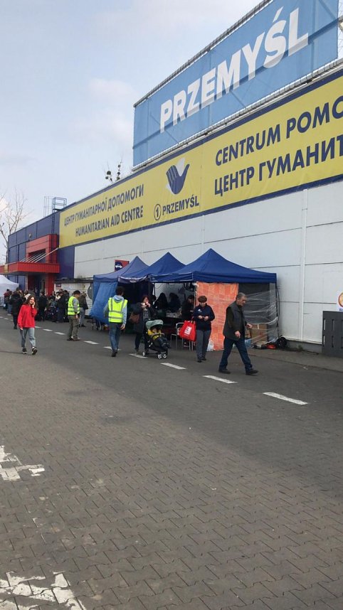 Im polnischen Fl&uuml;chtlingslager