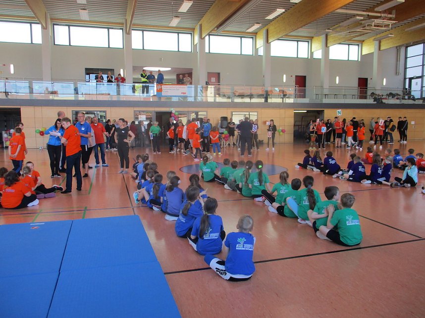 Inklusionssportfest in der Oostkamphalle