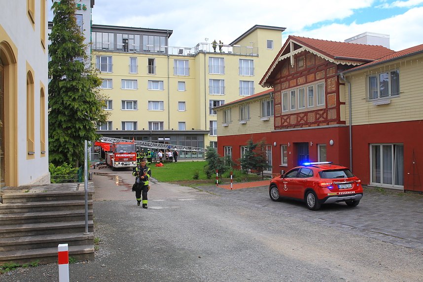Feuerwehreinsatz gestern Nachmittag in Bad Langensalza