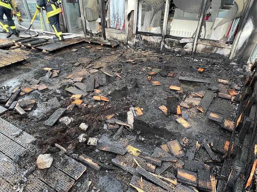 Einsatz der Bad Langensalzaer Feuerwehr