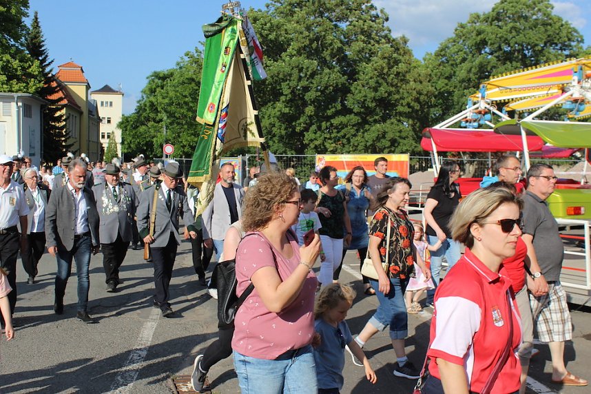 Er&ouml;ffnung des 210. Brunnenfests in Bad Langensalza 