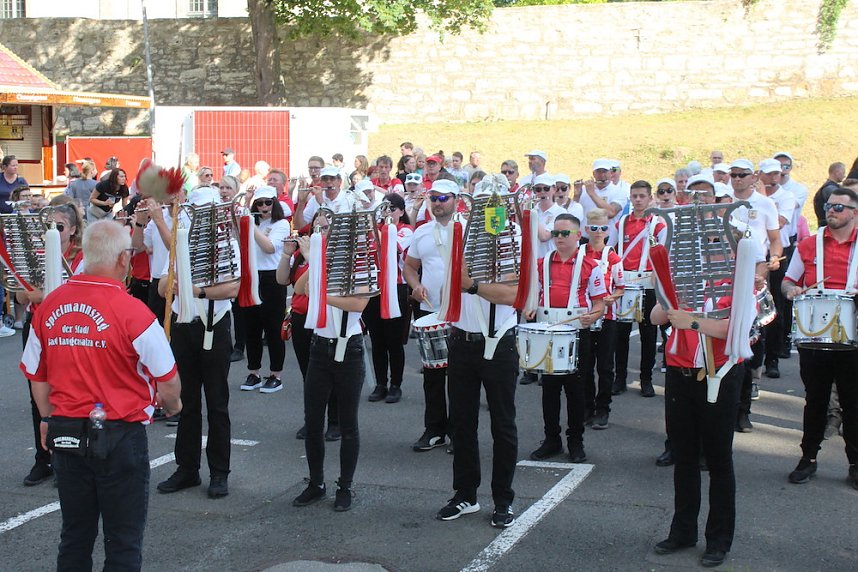 Er&ouml;ffnung des 210. Brunnenfests in Bad Langensalza 