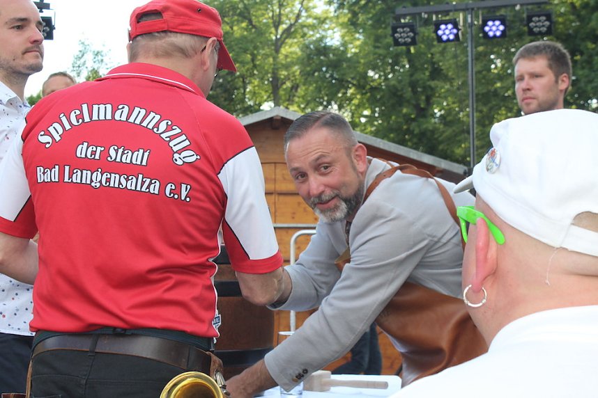 Er&ouml;ffnung des 210. Brunnenfests in Bad Langensalza 
