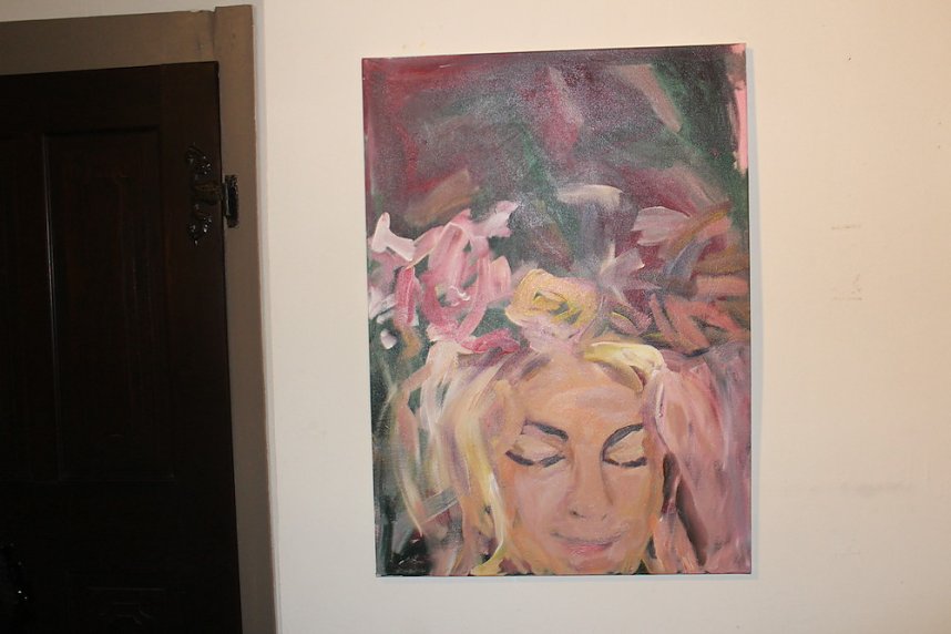 Vernissage imRathaus mit Erken von ann Vrielinck