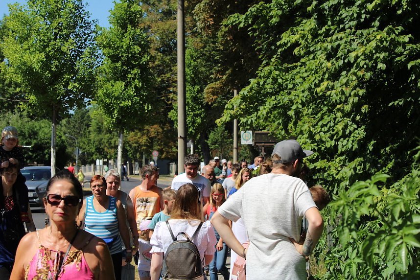 Am Start und an der Strecke des Entenrennens 2022