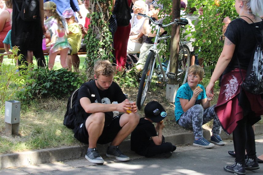 Am Zieleinlauf herrschte Volksfeststimmung