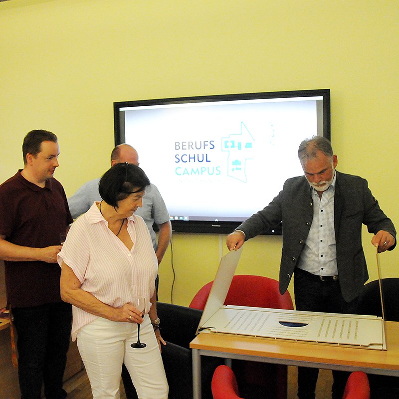 Am Bildungscampus wurde jetzt die "Medienkompetenzwerkstatt" er&ouml;ffnet