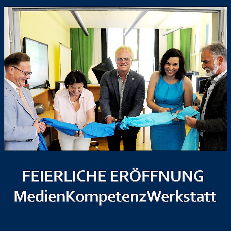 Am Bildungscampus wurde jetzt die "Medienkompetenzwerkstatt" er&ouml;ffnet