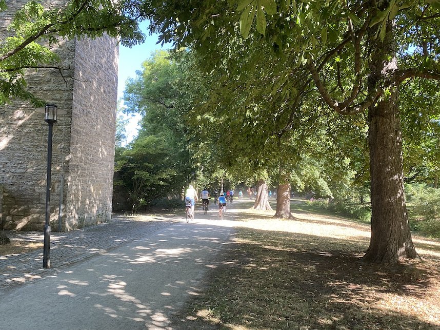 &Uuml;ber 150 Fahrradfahrer sind heute unterwegs nach Apolda