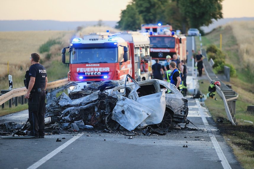 T&ouml;dlicher Unfall zwischen M&uuml;hlhausen und Grabe