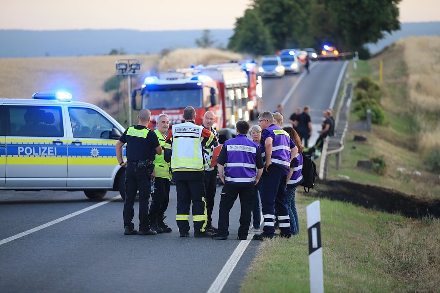 T&ouml;dlicher Unfall zwischen M&uuml;hlhausen und Grabe