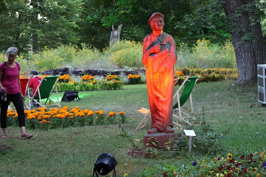 Extralange Sommerlaune gestern Abend in Bad Langensalza
