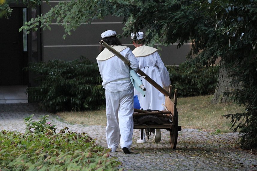 Extralange Sommerlaune gestern Abend in Bad Langensalza