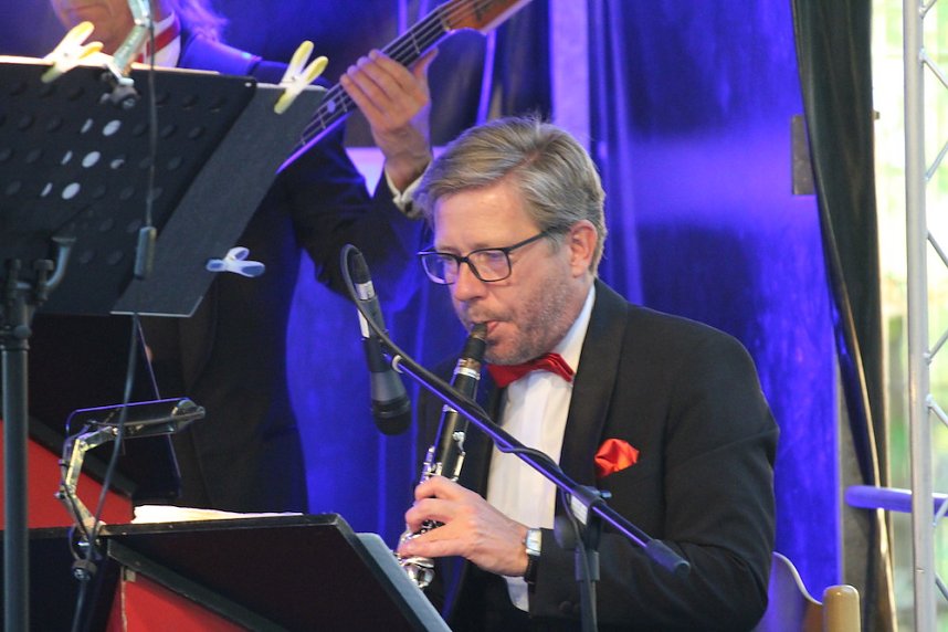 Extralange Sommerlaune gestern Abend in Bad Langensalza