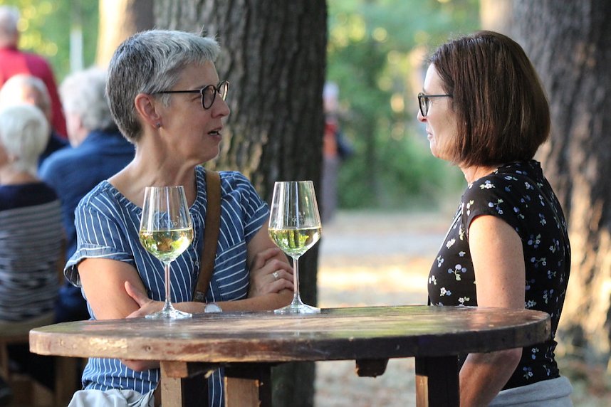 Extralange Sommerlaune gestern Abend in Bad Langensalza