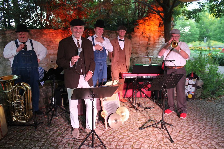 Extralange Sommerlaune gestern Abend in Bad Langensalza