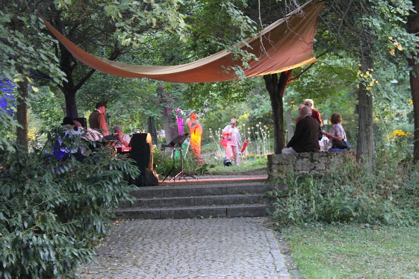 Extralange Sommerlaune gestern Abend in Bad Langensalza