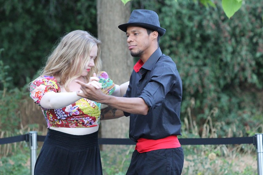 Extralange Sommerlaune gestern Abend in Bad Langensalza