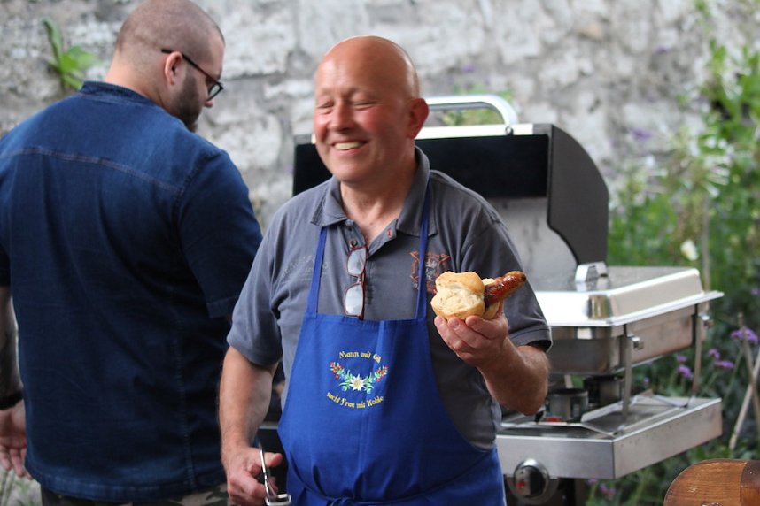 Extralange Sommerlaune gestern Abend in Bad Langensalza