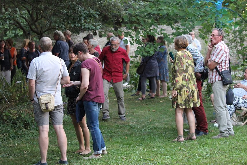 Extralange Sommerlaune gestern Abend in Bad Langensalza