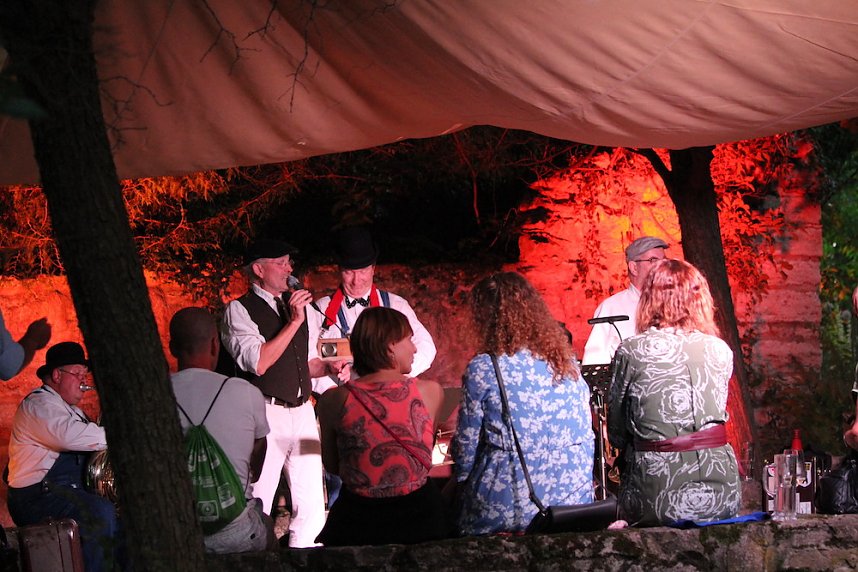 Extralange Sommerlaune gestern Abend in Bad Langensalza